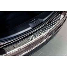 Накладка на задний бампер (полированная) VW Touran II (2010-)